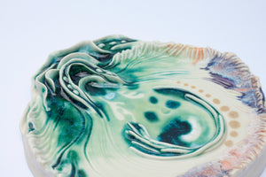 In The Churn, porcelain