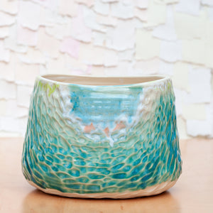 Large Canyon Planter in Winter