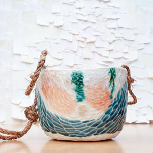 Large Canyon Hanging Planter in Seaside