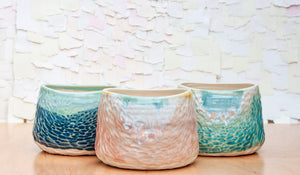 Large Canyon Planter in Winter