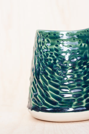 Canyon Vase in Emerald