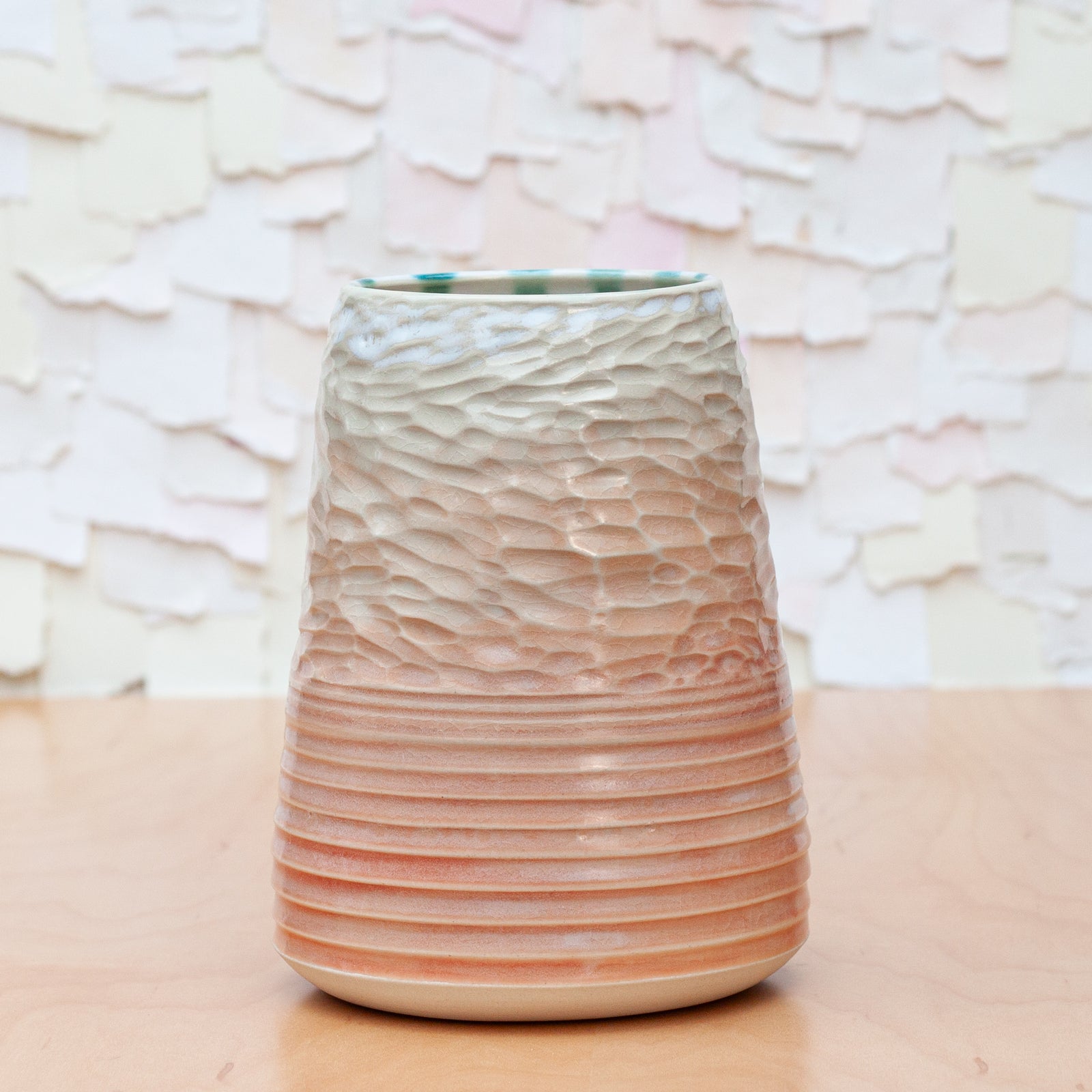 Carved Vase in Ojai Sunset