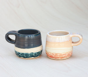 Horizon Espresso Mug in Caribbean