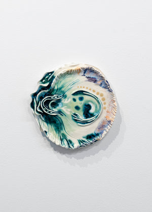In The Churn, porcelain