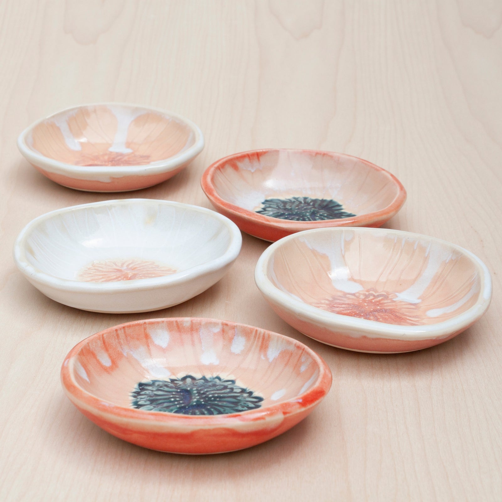 Poppy Little Dish in Vermillion