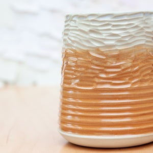 Saturn Carved Stein in Sandstone