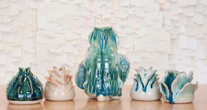 Petal Bud Vase in Rose